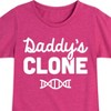 Girls' - Instant Message - Daddy's Clone Fitted Short Sleeve Graphic T-Shirt - 2 of 4