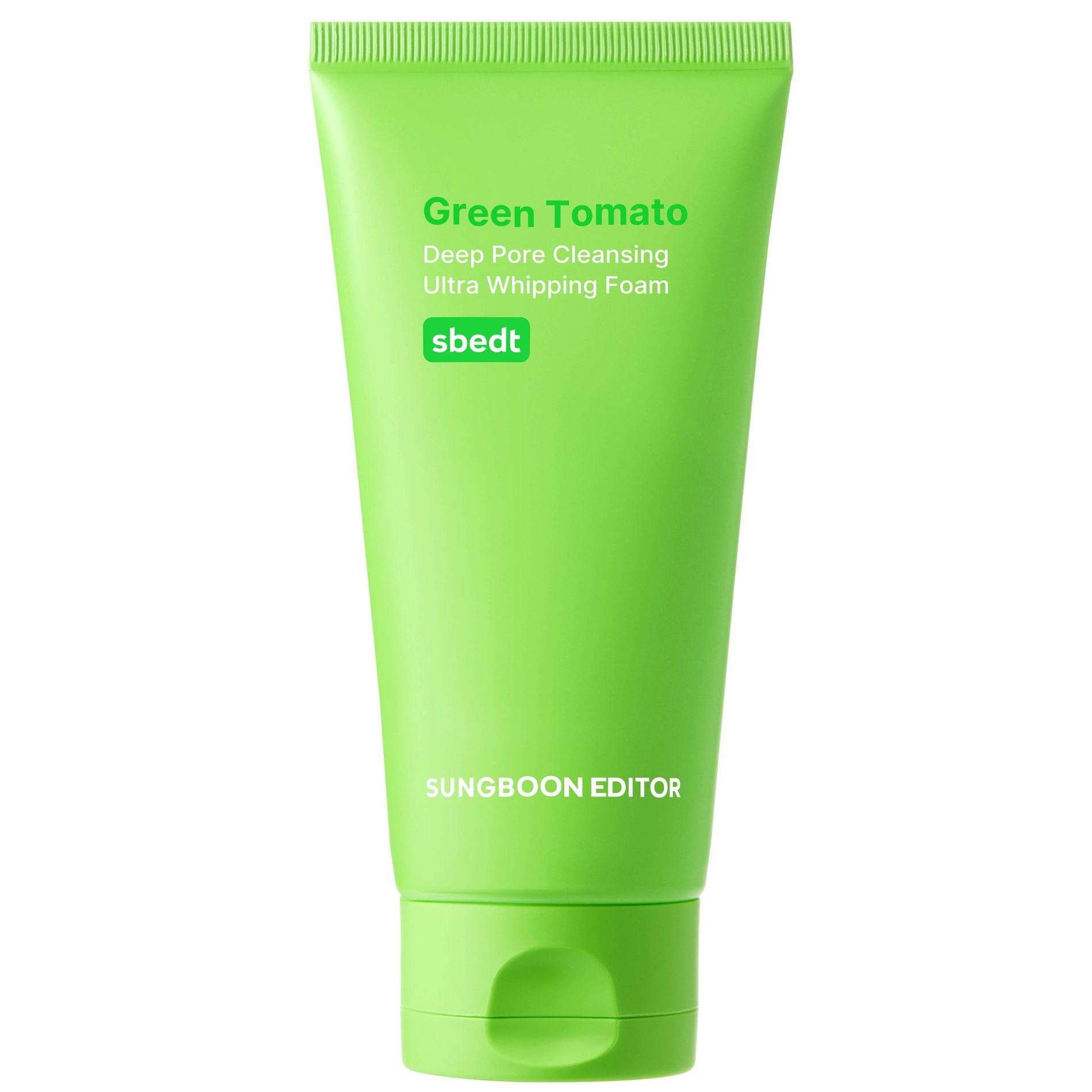 SUNGBOON EDITOR Green Tomato Deep Pore Cleansing Ultra Whipping Foam Facial Cleansers - 4.23oz - Beauty Studio
