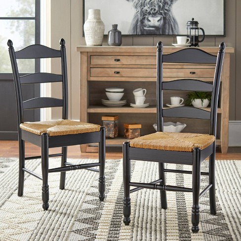 Ladder back 2025 dining chair