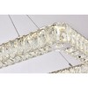 Elegant Lighting Monroe 1 - Light Pendant in  Chrome - 4 of 4