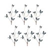 Melrose Wire Butterfly Spray (Set of 6) - 2 of 4