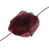 Unique Bargains Dried Rose Pattern Adjustable choker necklace Wrap around wrist bracelet 1 Pc - 4 of 4