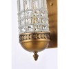 Elegant Lighting Olivia Collection Wall Sconce D:5in H:15in E:7in Lt:1 Dark Bronze Finish (Royal Cut Crystals) - 4 of 4