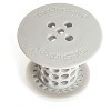 TubShroom (Gray) The Hair Catcher That Prevents Clogged Tub Drains - 4 of 4