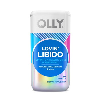 OLLY Lovin' Libido Capsule Supplement - 40ct