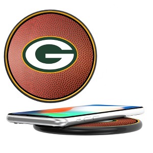 Green Bay Packers Football 15-Watt Wireless Charger - 1 of 1