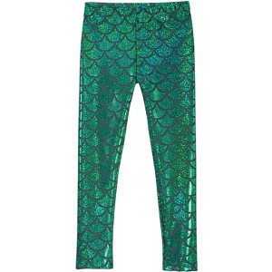 City Threads USA-Made Girls Novelty Stretch Leggings - 1 of 4