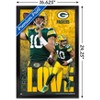 Trends International NFL Green Bay Packers - Jordan Love 24 Framed Wall Poster Prints - 3 of 4