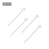 Unique Bargains DIY Craft Necklaces Bracelets Earrings Jewelry Making Iron 21 Gauge Eye Pins 200 Pcs - 3 of 4