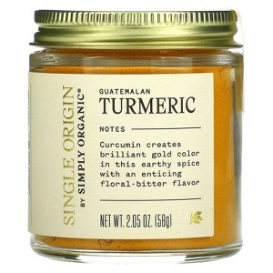Simply Organic Single Origin, Guatemalan Turmeric, 2.05 oz (58 g) - 1 of 2