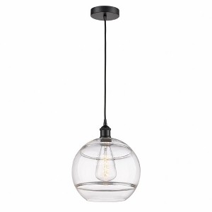 Rochester - 1 Light Cord Hung Mini Pendant In Industrial Style-13.38 Inches Tall and 12 Inches Wide - 1 of 1
