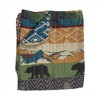 50"x60" Black Bear Lodge Throw Blanket - Greenland Home Fashions: Cotton Quilted, Machine Washable, Woven Fabric - 3 of 4