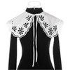 Elerevyo Women Blouse Embroidery Neck Ruff Detachable False Dickey Collar 1 Pc - 2 of 4