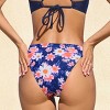 Women's Vibrant Floral Print Bikini Bottoms with Cut-out Detail - Cupshe - 4 of 4
