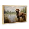Stupell Industries Retriever Dog & Pond, 25" x 17" - 3 of 4