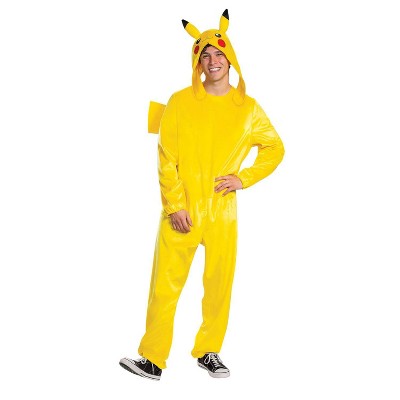 Adult Pokemon Pikachu Deluxe Halloween Costume One Size
