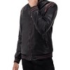 X RAY Mens Motorcycle PU Leather Jacket With Faux Shearing Lining - 4 of 4