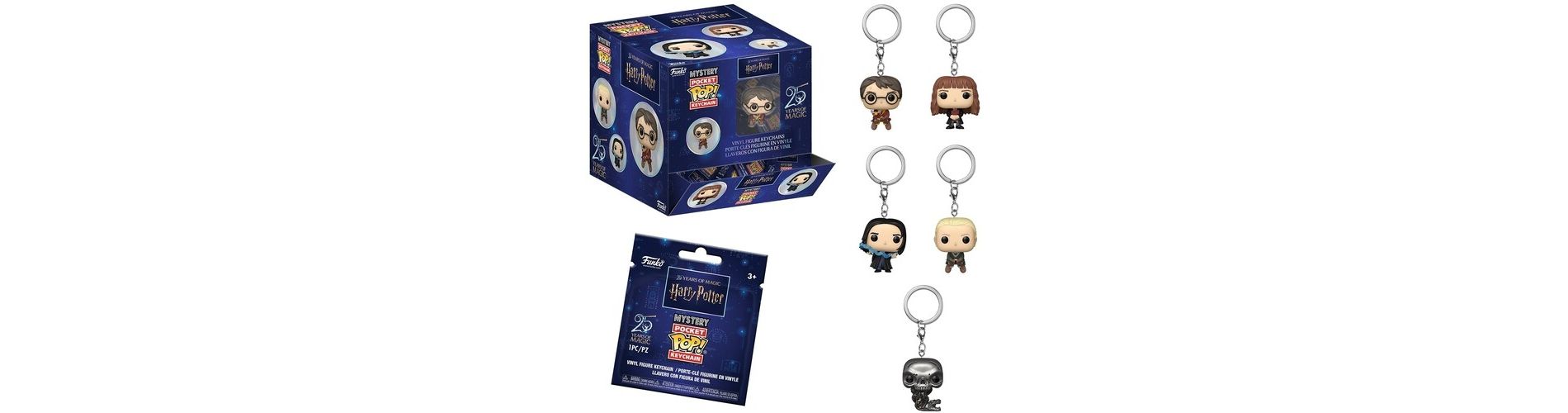 Funko - Funko POP! Keychain: Harry Potter (One Random POP! Keychain Per Purchase)
