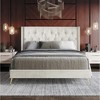 Home Design Homer Tufted Upholstered Platform Bed - 2 of 4