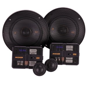 Kicker 47KSS504 KS Series 5.25" Component System With 1" Tweeters, 4ohm - 1 of 2