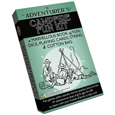 House of Marbles Adventurer’s Campfire Fun Kit – Includes Dice, Playing Cards, and Storybook, Ages 8 and Up