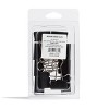 12ct Medium Binder Clips - up&up™: Office Supplies, Steel, Silver & Black, 1.87" Height, 12 Pack - 2 of 4