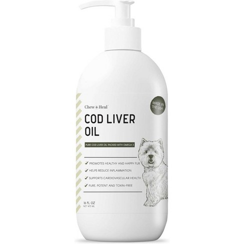 Cod liver oil shop for dogs skin