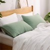 Bedsure-Polyester Microfiber Pillowcase 2 Pack Super Soft and Cozy Peached Fabric - 2 of 4