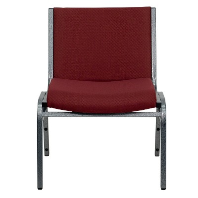 Hercules Series 1000 lb Capacity Burgundy Fabric Stacking Chair