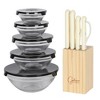 Gibson Home 74 Piece Kitchen Set - Cookware, Dinnerware, Cutlery, Utensils, Tools, Storage & Glassware - 3 of 4