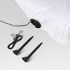 3.5' Hanging Ghost Inflatable Halloween Decoration White - Hyde and EEK! Boutique™ - 4 of 4