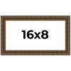 PosterPalooza | Panoramic Sculpted Gold Picture Frame - UV Acrylic, Foam Board Backing, Hanging Hardware - 2 of 4