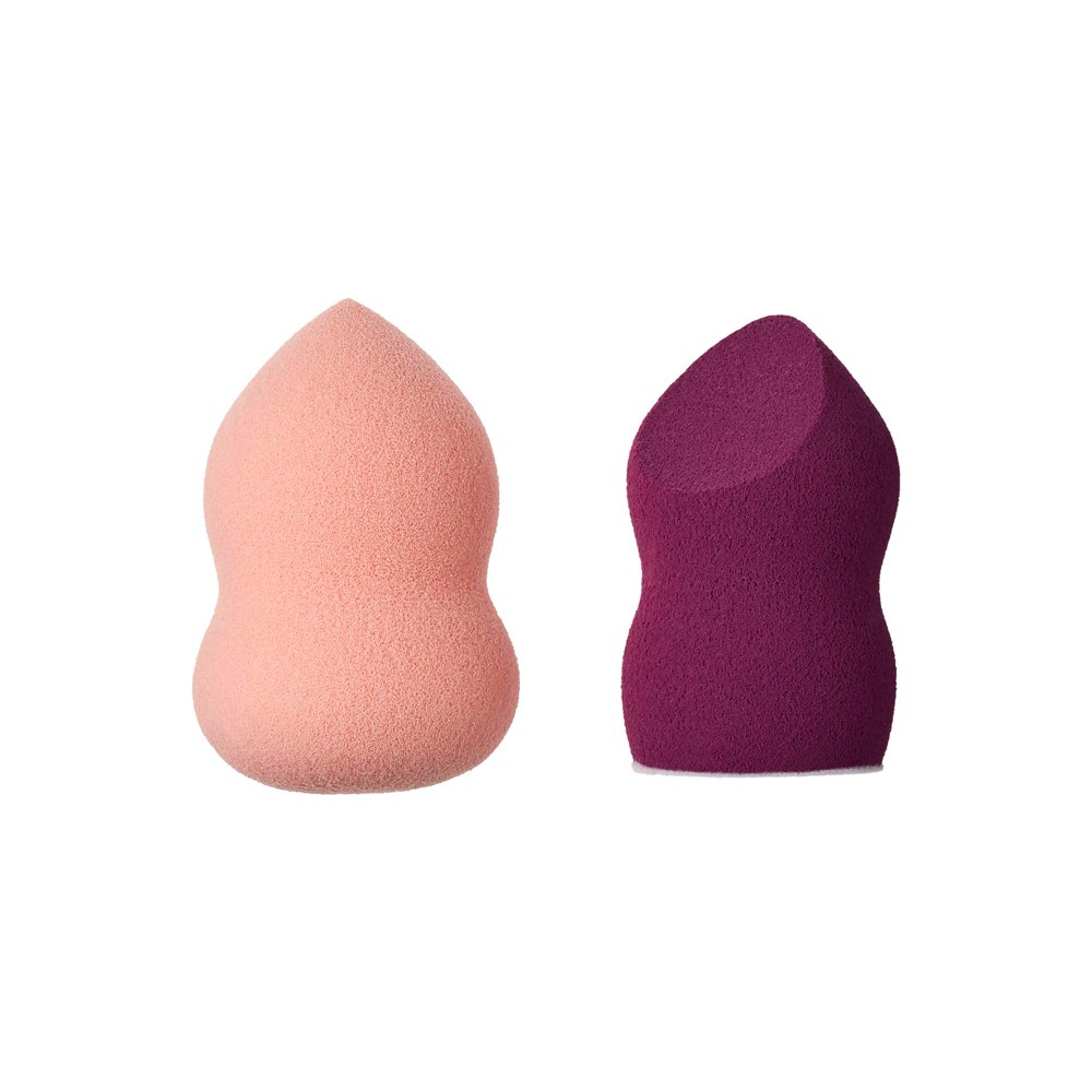 Photos - Makeup Brush / Sponge ELF e.l.f. Blending & Highlighting Sponge Duo - 2ct 