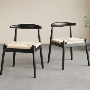 Pexfix Solid Wood Dining Room Chair Set of 2 - 1 of 4