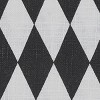 Split P Black & White Harlequin Napkin Set of 4 - 3 of 3