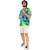 LA LEELA Mens Hawaiian Shirts Short Sleeve Button Down Shirt Men's Casual Shirts Holiday Tropical Beach Summer Party Shirts Funny - image 4 of 4