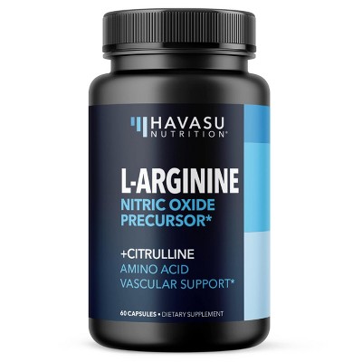 L-Arginine Capsules for Men's Stamina, Endurance & Performance, Havasu Nutrition