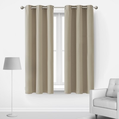 Deconovo Grommet Blackout Curtains, 2 Panels, OEKO-TEX Certified