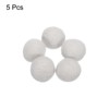Unique Bargains Home Handcrafts Project DIY Wool Felt Balls Beads 5 Pcs - 3 of 3