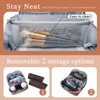 Generic Travel Makeup Bag Cosmetic Bags: 3 Pcs Set Large Portable Make up Bag - 4 of 4