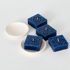 Vance Kitira Blue Candles and Dish Gift Set, Blue - 4 of 4