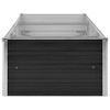 vidaXL Garden Raised Bed Galvanized Steel, Garden Planter for Flowers, Raised Flower Bed, Weather-resistant - 4 of 4