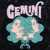 Junior's Women Lost Gods Zodiac Gemini Art Symbol Crop T-Shirt - 2 of 4