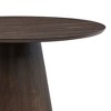 Maliang 47.24'' Round Modern Style Wood Dining Table for Kitchen, Cafe - 4 of 4