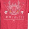 Men's - How to Train Your Dragon - Toothless Line Art Short Sleeve Graphic T-Shirt - 2 of 4