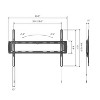 Promounts Flat TV Wall Mount for TVs 37" - 110" Up to 143 lbs - 2 of 4