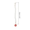 Unique Bargains Imitation Pearl Chain Round Water Cup Pendant 1 Pc - 2 of 4