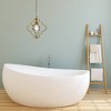 Elegant Lighting Sandara 1 light pendant in brass - 2 of 4