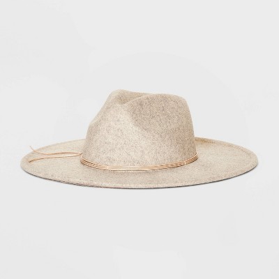 White fedora store hat target