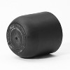 LuxenHome 14.6-Inch Round Smooth Finish Black MgO Planter - 4 of 4